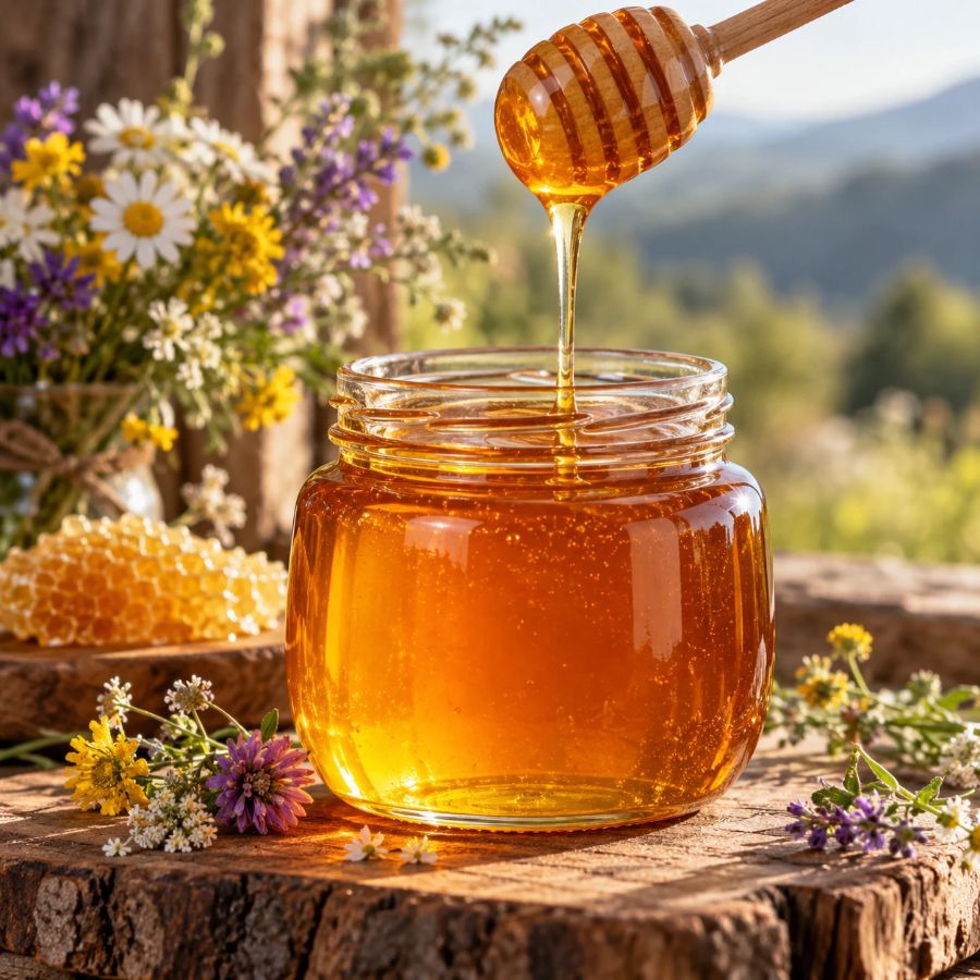 عسل طبیعی چهلگیاه (۱ کیلو)